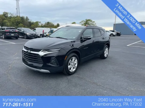 Black 2020 Chevrolet Blazer LT for sale in Chambersburg, PA