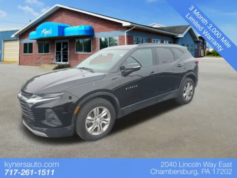 Black 2020 Chevrolet Blazer LT for sale in Chambersburg, PA