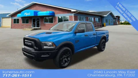 Blue 2021 Ram 1500 Classic Warlock for sale in Chambersburg, PA
