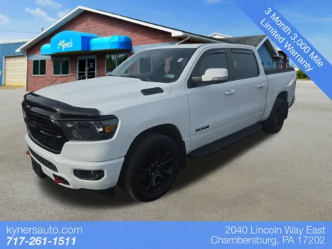 White 2020 Ram 1500 Big Horn/Lone Star for sale in Chambersburg, PA