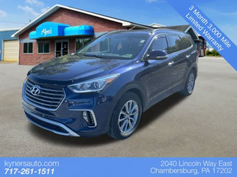Blue 2017 Hyundai Santa Fe SE for sale in Chambersburg, PA