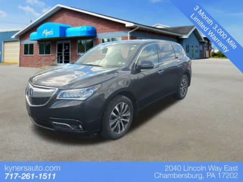 Red 2016 Acura MDX 3.5L for sale in Chambersburg, PA