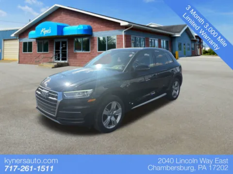 Black 2018 Audi Q5 2.0T Premium for sale in Chambersburg, PA