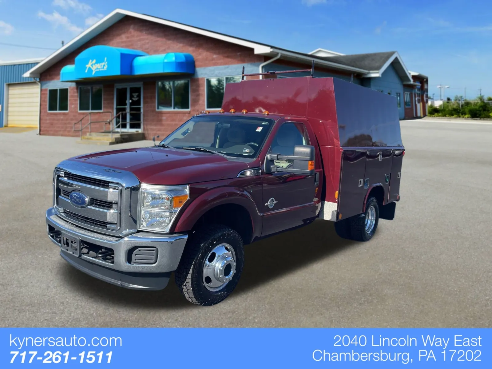 Red 2012 Ford F-350SD XLT for sale in Chambersburg, PA