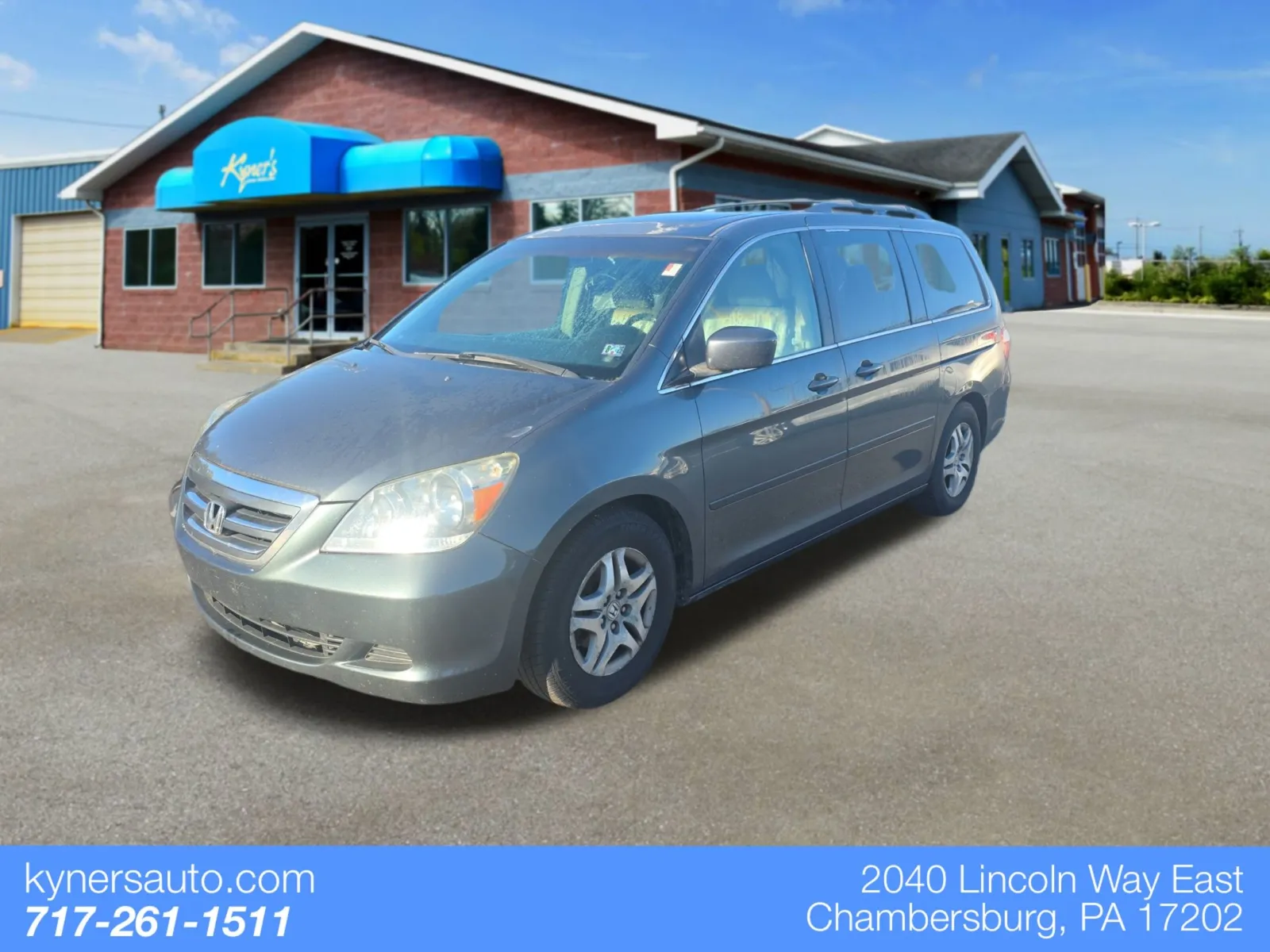 Gray 2006 Honda Odyssey EX-L for sale in Chambersburg, PA