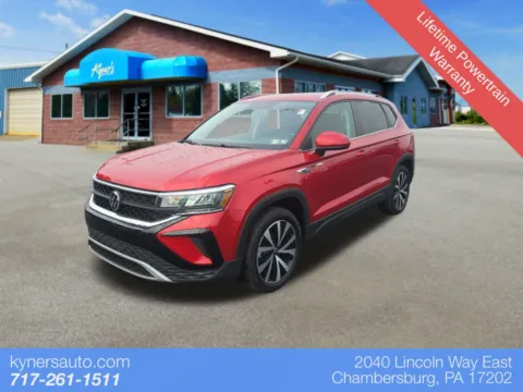 Red 2022 Volkswagen Taos 1.5T SE for sale in Chambersburg, PA