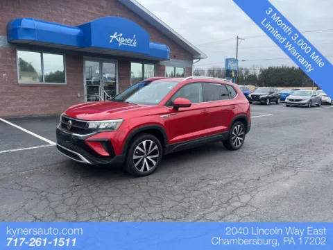 Red 2022 Volkswagen Taos 1.5T SE for sale in Chambersburg, PA