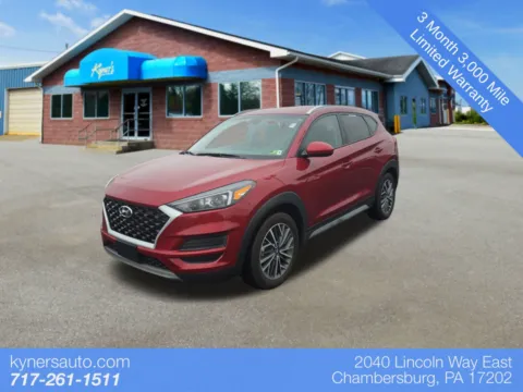 Red 2021 Hyundai Tucson SEL for sale in Chambersburg, PA