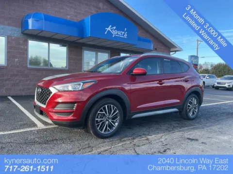 Red 2021 Hyundai Tucson SEL for sale in Chambersburg, PA