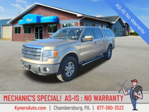 Beige 2013 Ford F-150 Lariat for sale in Chambersburg, PA