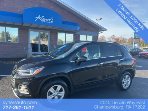 Black 2019 Chevrolet Trax LT for sale in Chambersburg, PA