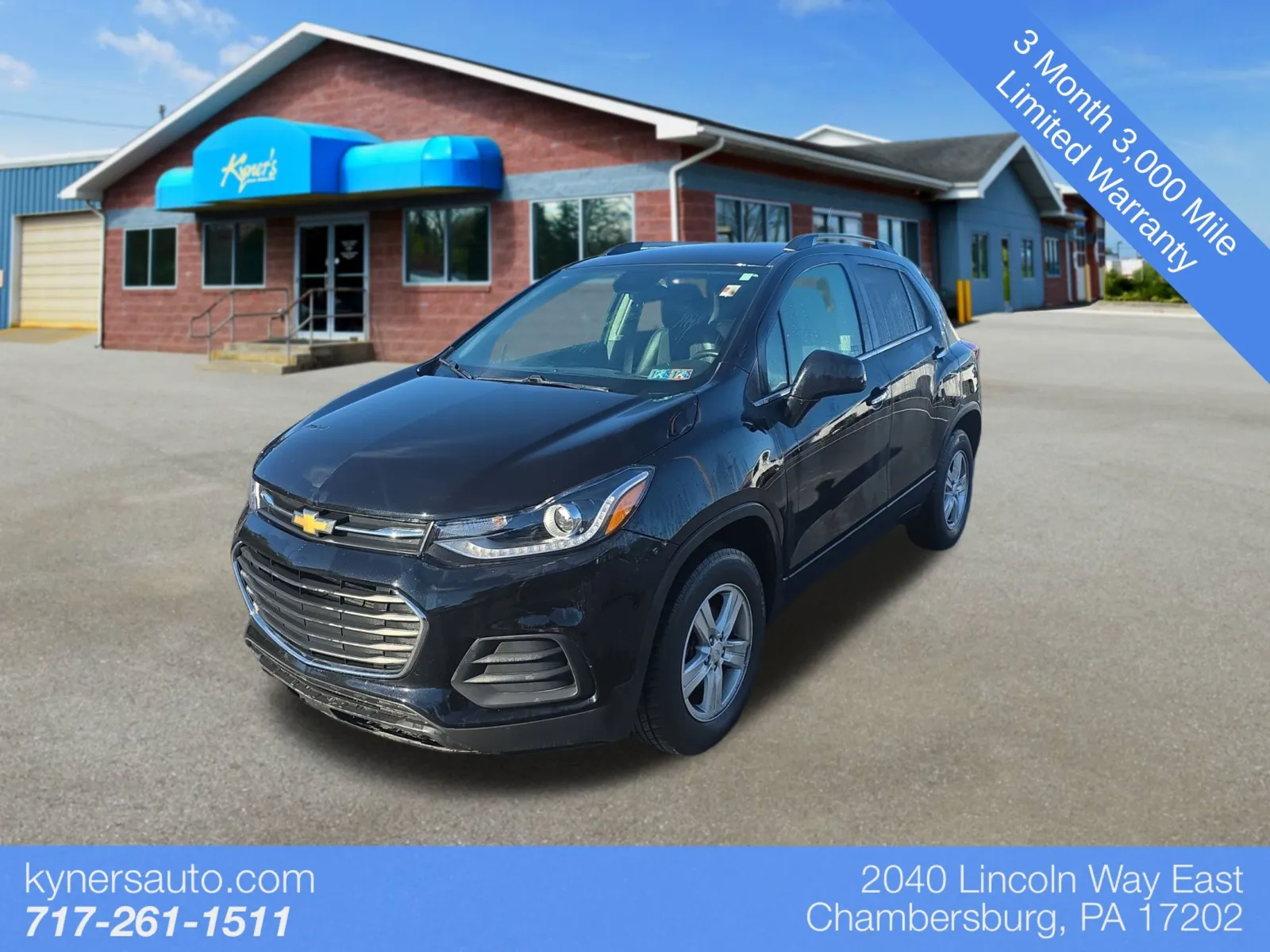 Black 2019 Chevrolet Trax LT for sale in Chambersburg, PA