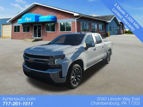 White 2022 Chevrolet Silverado 1500 LTD LT for sale in Chambersburg, PA