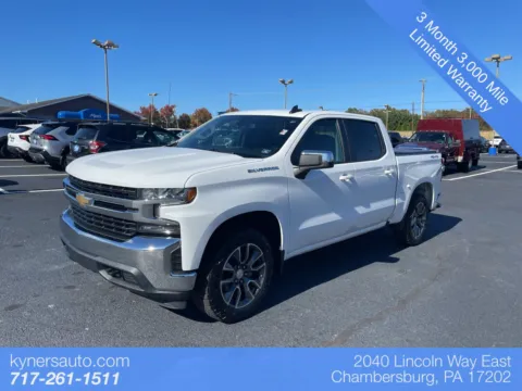 White 2022 Chevrolet Silverado 1500 LTD LT for sale in Chambersburg, PA