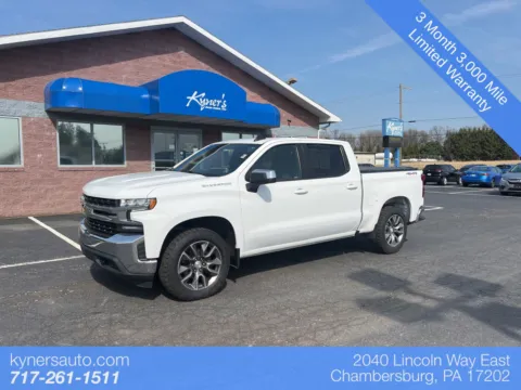 White 2022 Chevrolet Silverado 1500 LTD LT for sale in Chambersburg, PA