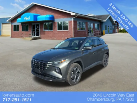 Gray 2022 Hyundai Tucson Hybrid Limited for sale in Chambersburg, PA
