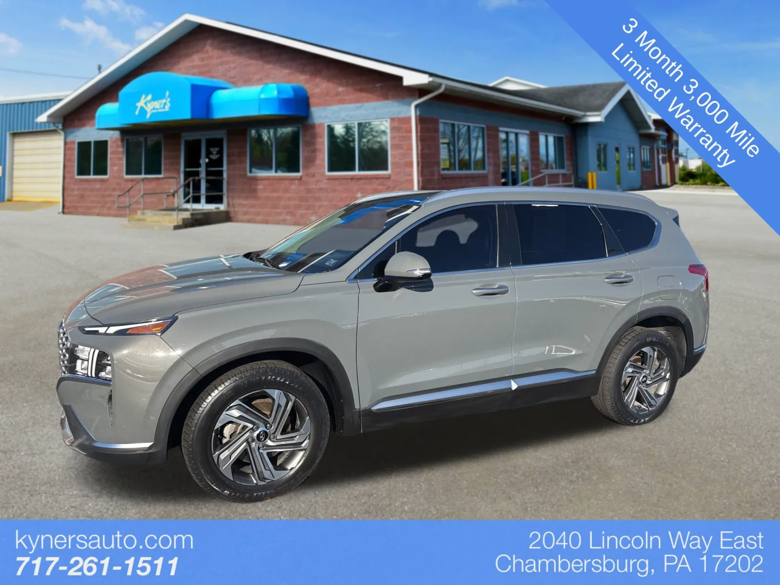 Gray 2021 Hyundai Santa Fe SEL for sale in Chambersburg, PA