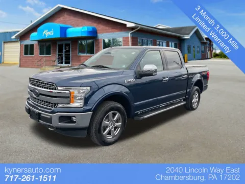Blue 2019 Ford F-150 Lariat for sale in Chambersburg, PA