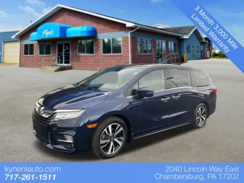 Black 2019 Honda Odyssey Elite for sale in Chambersburg, PA