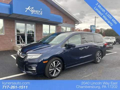 Black 2019 Honda Odyssey Elite for sale in Chambersburg, PA
