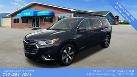 Gray 2018 Chevrolet Traverse 3LT for sale in Chambersburg, PA