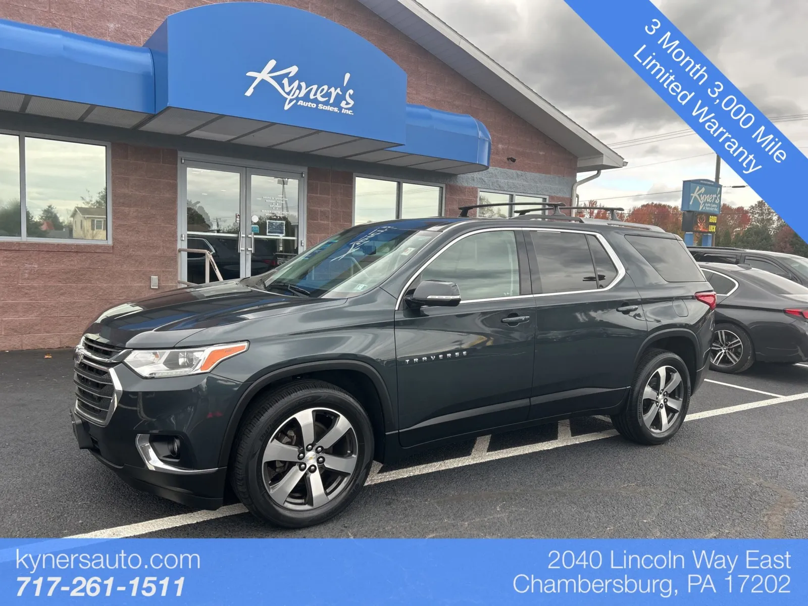 2018 Chevrolet Traverse 3LT for sale in Chambersburg, PA