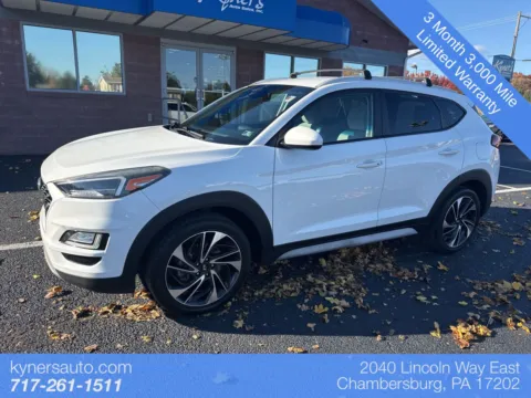 White 2020 Hyundai Tucson Sport for sale in Chambersburg, PA