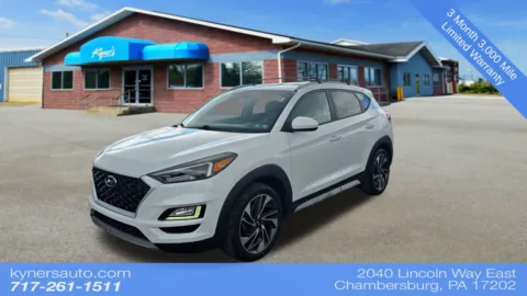 White 2020 Hyundai Tucson Sport for sale in Chambersburg, PA