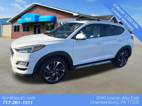 White 2020 Hyundai Tucson Sport for sale in Chambersburg, PA