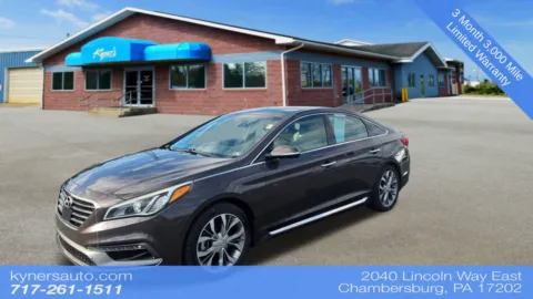 Brown 2015 Hyundai Sonata Limited for sale in Chambersburg, PA