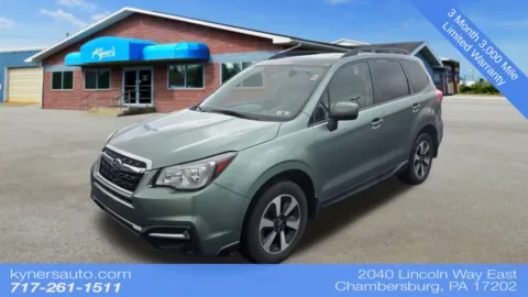 Green 2018 Subaru Forester 2.5i Premium for sale in Chambersburg, PA