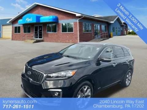 Black 2020 Kia Sorento SX for sale in Chambersburg, PA