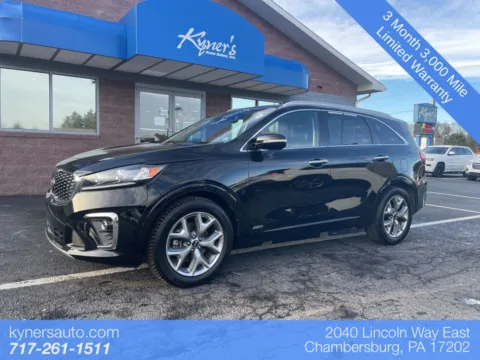 Black 2020 Kia Sorento SX for sale in Chambersburg, PA