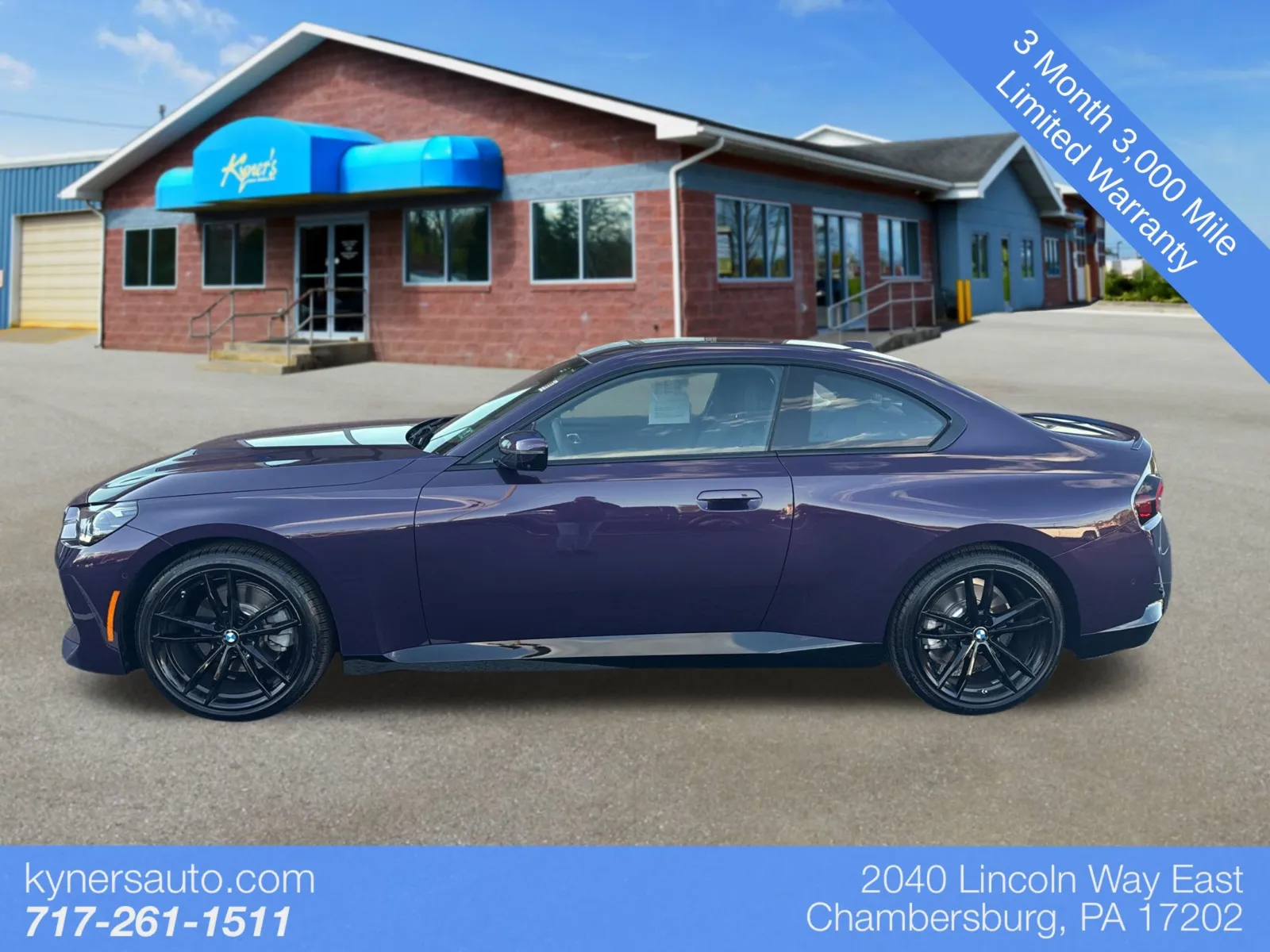 Purple 2024 BMW 2 Series 230i xDrive for sale in Chambersburg, PA