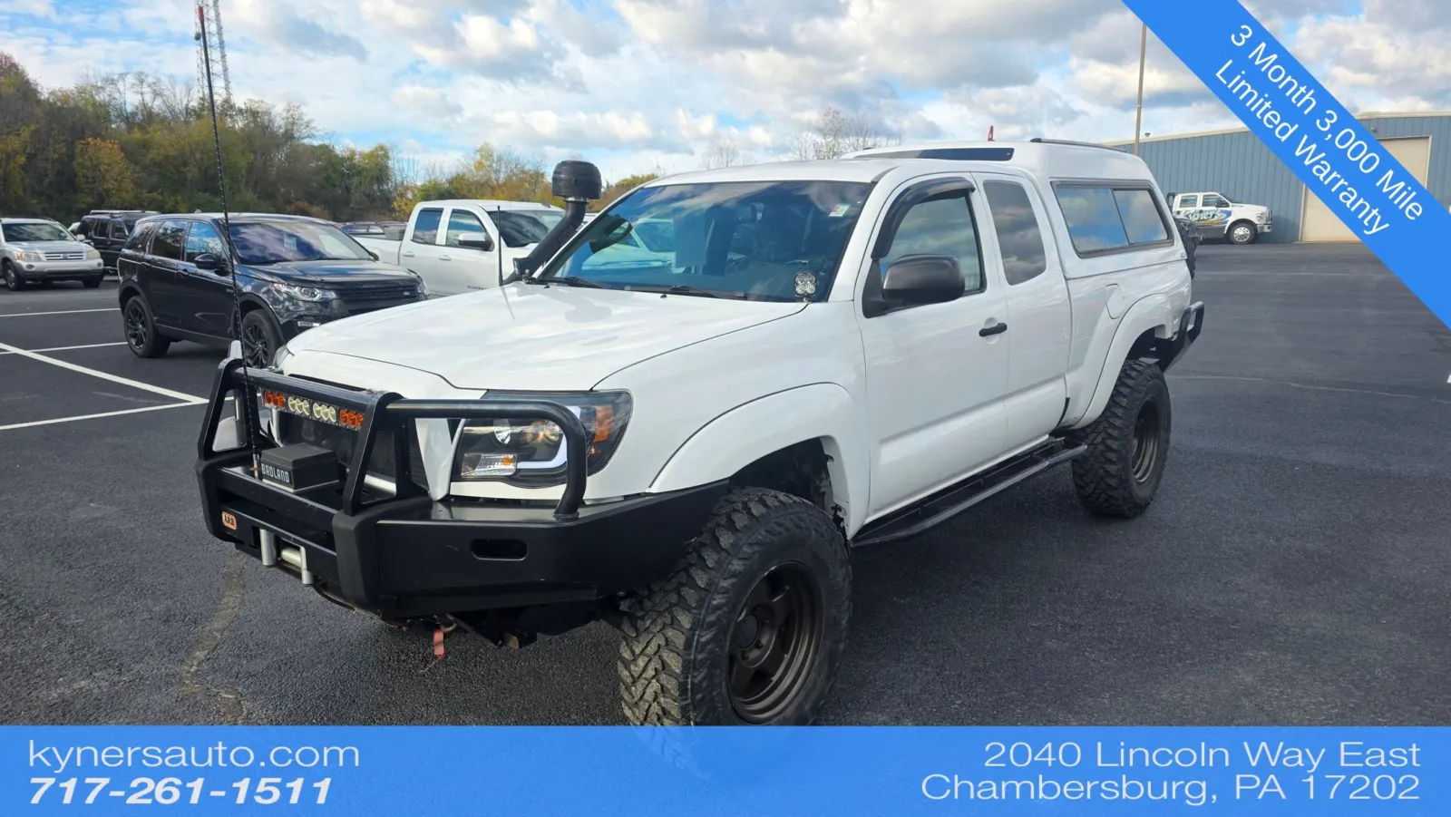 White 2011 Toyota Tacoma for sale in Chambersburg, PA
