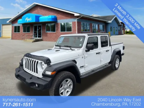 White 2020 Jeep Gladiator Sport for sale in Chambersburg, PA