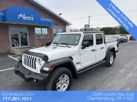 White 2020 Jeep Gladiator Sport for sale in Chambersburg, PA