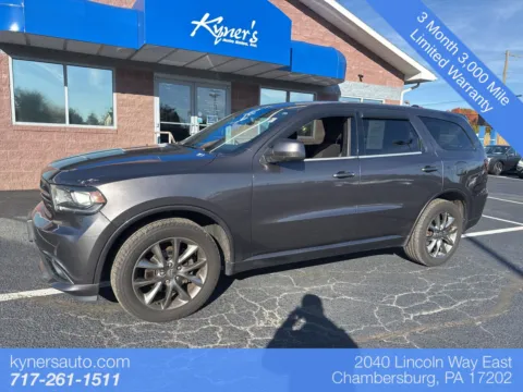 Gray 2014 Dodge Durango SXT for sale in Chambersburg, PA