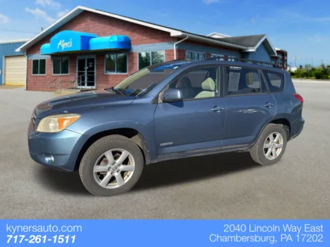 Blue 2007 Toyota RAV4 Limited for sale in Chambersburg, PA