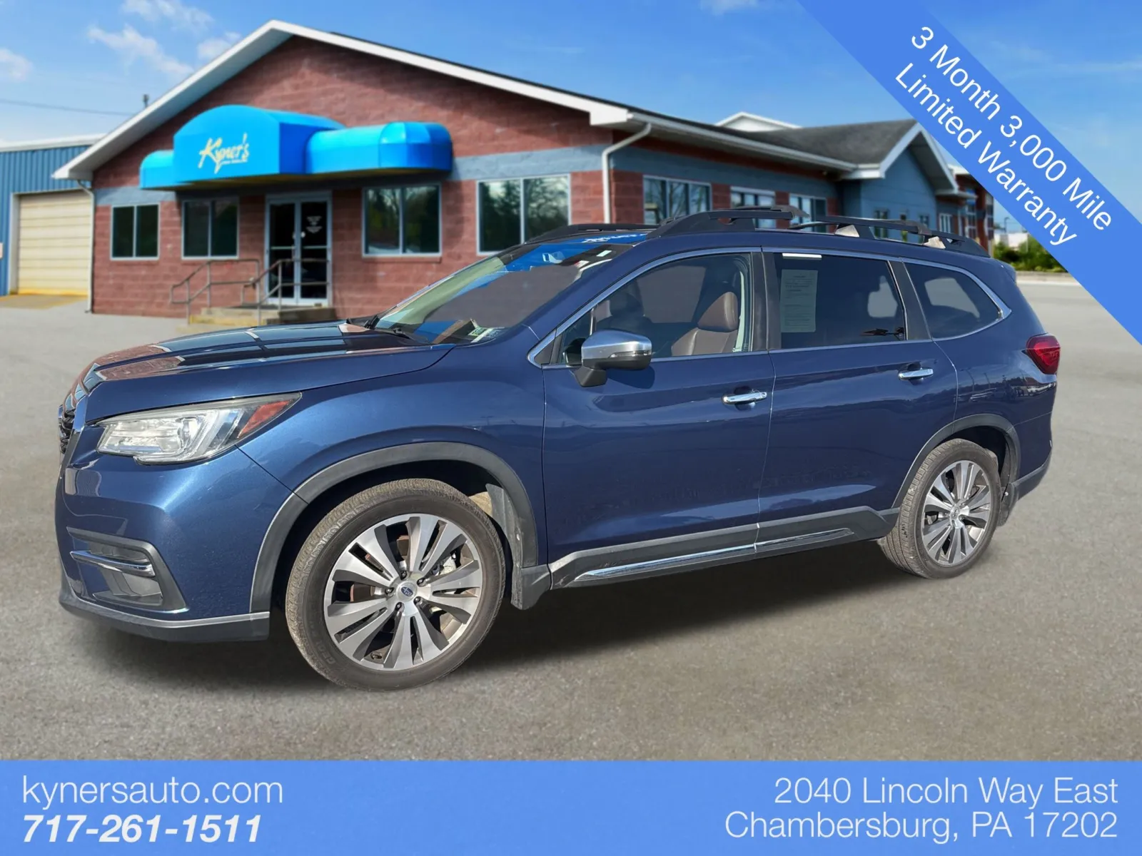 Blue 2019 Subaru Ascent Touring for sale in Chambersburg, PA