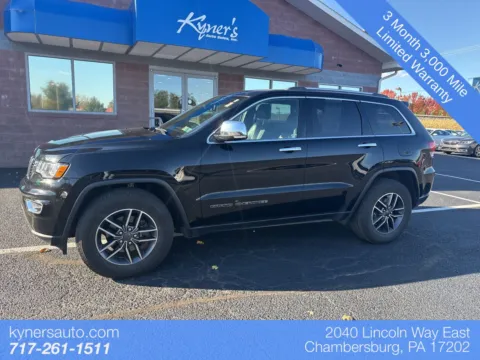 Black 2020 Jeep Grand Cherokee Limited for sale in Chambersburg, PA