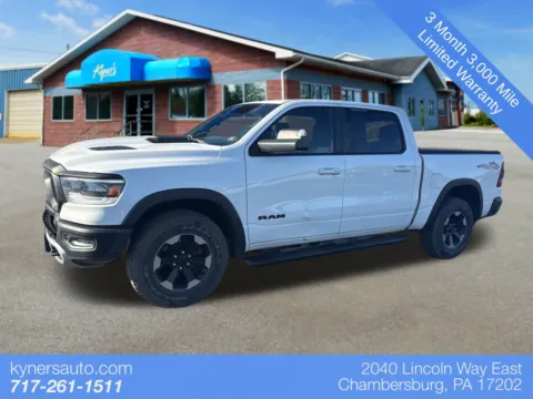White 2019 Ram 1500 Rebel for sale in Chambersburg, PA