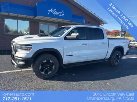 White 2019 Ram 1500 Rebel for sale in Chambersburg, PA