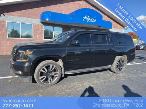 Black 2018 Chevrolet Suburban LT for sale in Chambersburg, PA