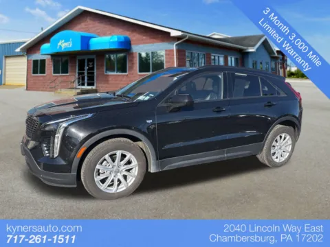 Black 2023 Cadillac XT4 Luxury for sale in Chambersburg, PA