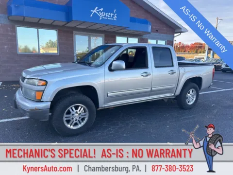 Silver 2010 Chevrolet Colorado 1LT for sale in Chambersburg, PA