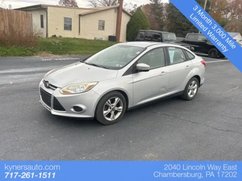 Silver 2013 Ford Focus SE for sale in Chambersburg, PA