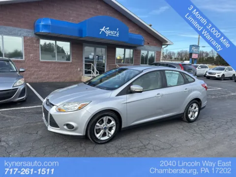 Silver 2013 Ford Focus SE for sale in Chambersburg, PA