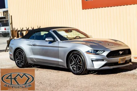 Silver 2021 Ford Mustang EcoBoost Premium for sale in Abilene, TX