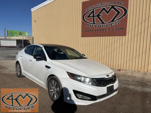 White 2012 Kia Optima SX for sale in Abilene, TX